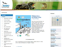 Tablet Screenshot of nabu-ruegen.de